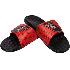 FOCO Texas Tech Red Raiders NCAA Men's Legacy Sport Slide - XL 13/14